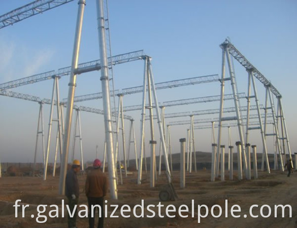 Transformer Substation Steel Pole